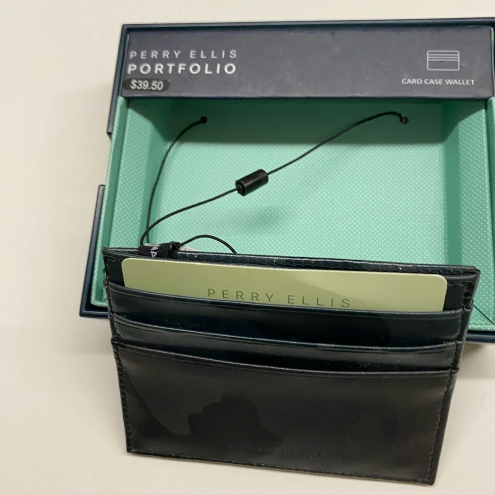 Perry Ellis Card Case Men’s Wallet Camo print - Picture 3 of 3